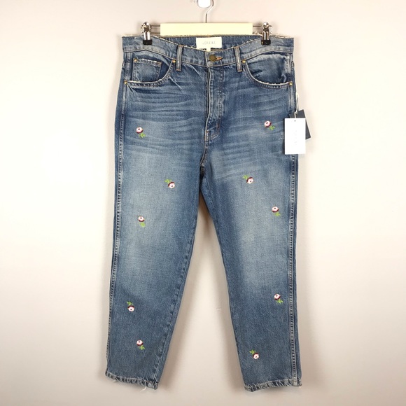 NWT The Great Jeans in Prairie Wash with Rosette - Picture 5 of 7